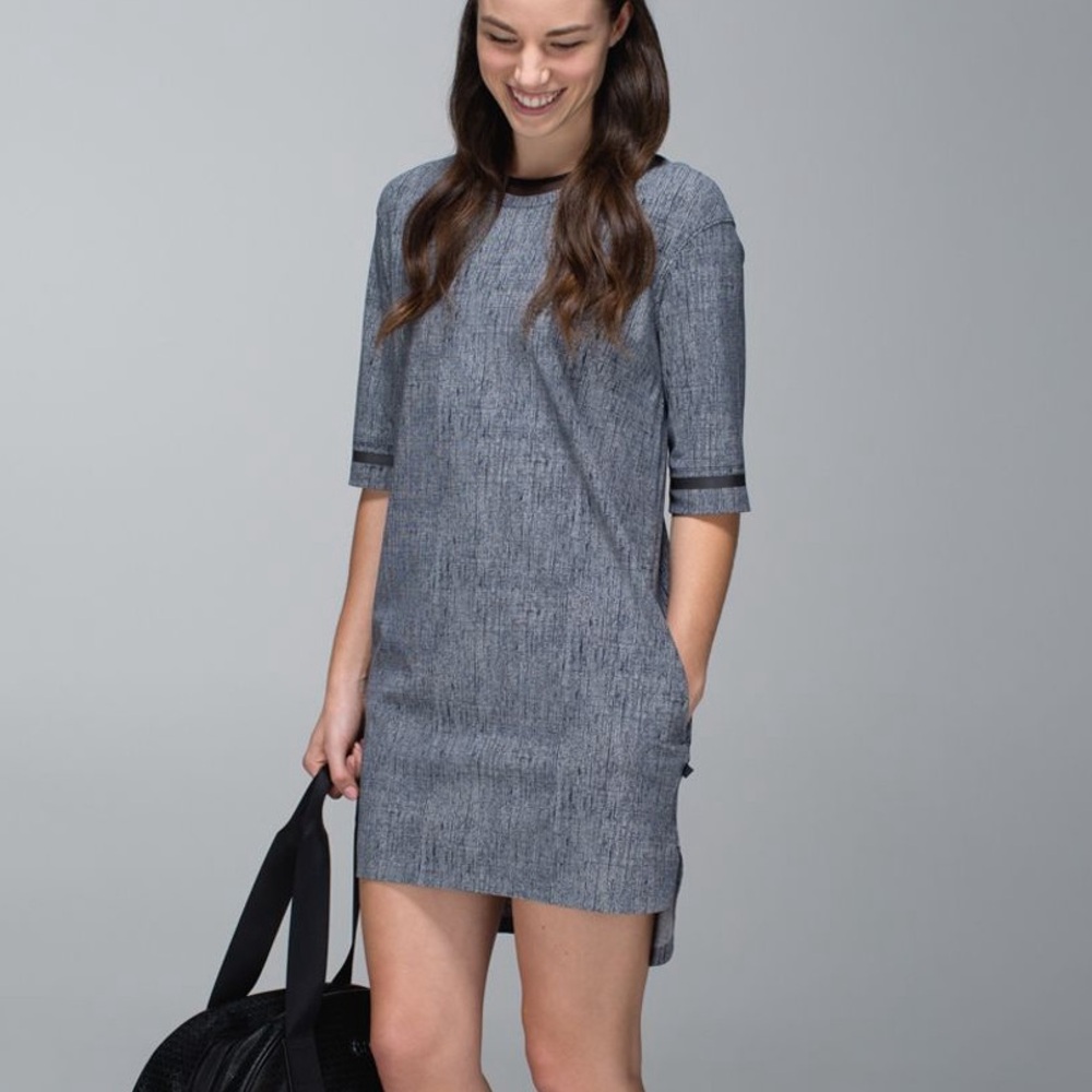 Lululemon Get It On Dress Burlap Sz 4